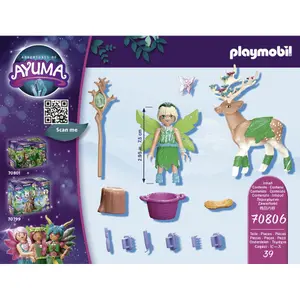 Forest fairy figurine with enchanted animal WDK Partner image-1