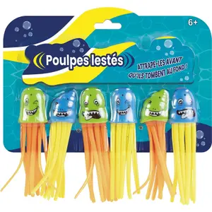 Jogos de água polvos lastreados WDK Partner (x6)