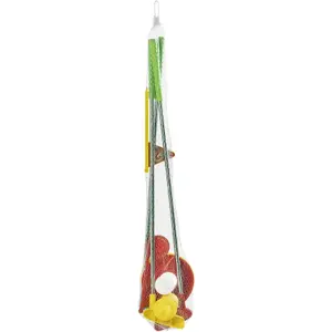 Outdoor set of 3 metal golf sticks WDK Partner image-1