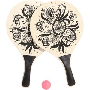 Combi wooden racket WDK Partner Beach Ball image-1