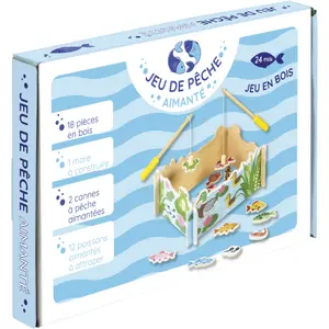 Magnetic wooden fishing set WDK Partner image-1