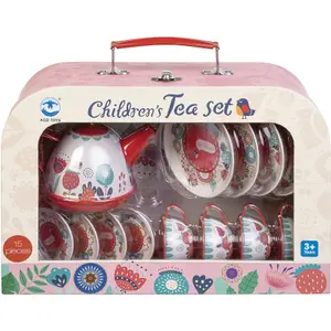 15-piece metal flower dinner set WDK Partner image-1