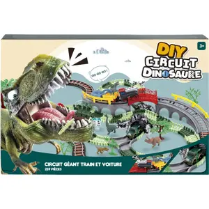 259-piece dino circuit building set WDK Partner image-0