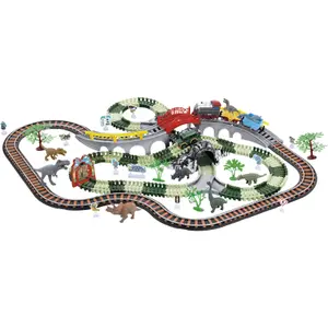 259-piece dino circuit building set WDK Partner image-1