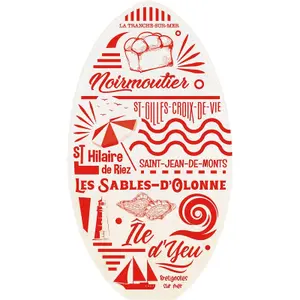 Outdoor games wooden skimboard vendée WDK Partner (x6) image-0