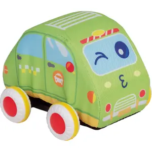 Jeux d'éveil tapis avec 4 véhicules WDK Partner image-2