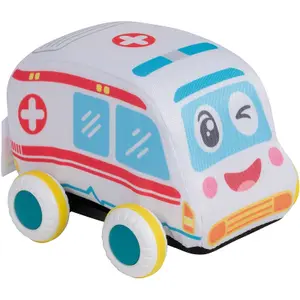 Jeux d'éveil tapis avec 4 véhicules WDK Partner image-1