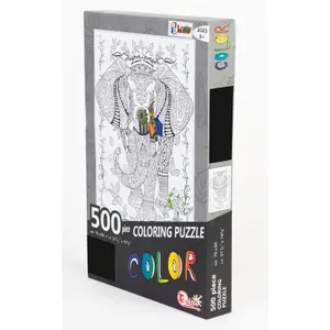 500 piece puzzle WDK Partner Elephant image-1