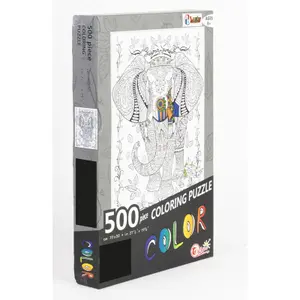 500 piece puzzle WDK Partner Elephant image-2