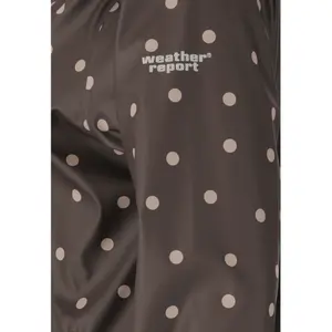 Women's PU Waterproof Jacket Weather Report Sunrise Aop image-2