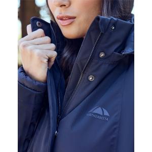 Damen lange wasserfeste Reitjacke Weatherbeeta image-2