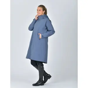 Women's waterproof hooded riding jacket Weatherbeeta longline image-3