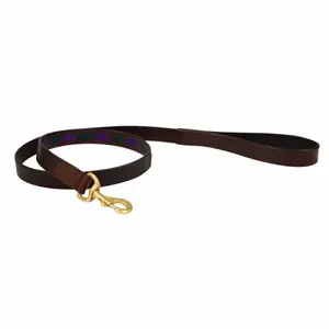 Leather dog leash Weatherbeeta Polo shirt image-0