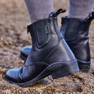 Botas de equitação impermeáveis Dublin Evolution Zip Front Paddock image-1