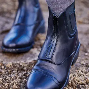 Botas de equitação impermeáveis Dublin Evolution Zip Front Paddock image-4