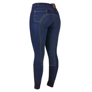 Women's all-suede riding jeans Dublin Shona image-1