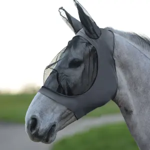 Máscara antimoscas extensible para ojos y orejas del caballo Weatherbeeta image-0