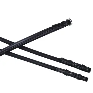 Plain flat horse reins Weatherbeeta Collegiate Syntovia+ image-0