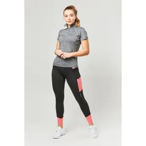 Women's mid-rise riding leggings Dublin Power Performance image-1