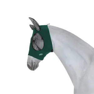 Stretchig flugmask för hästens ögon och öron Weatherbeeta Deluxe Bug image-1