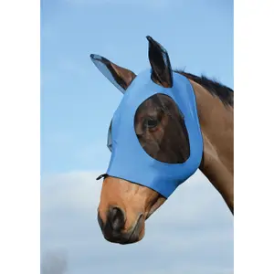 Máscara antimoscas extensible para ojos y orejas del caballo Weatherbeeta Deluxe image-0