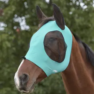 Máscara antimoscas extensible para ojos y orejas del caballo Weatherbeeta Deluxe Bug image-0