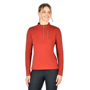 Damskie polo jeździeckie z długim rękawem Weatherbeeta Reno image-0