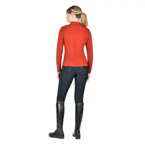 Damskie polo jeździeckie z długim rękawem Weatherbeeta Reno image-3