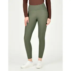 Thermal mid-grip riding leggings for women Weatherbeeta image-1