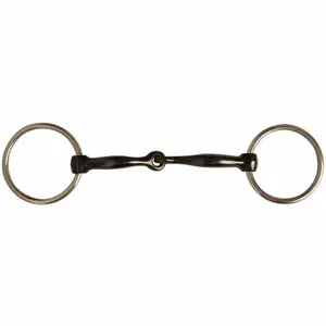 Bocados de caracol de argola solta com dobradiças para cavalos Weatherbeeta Jp Korsteel image-0