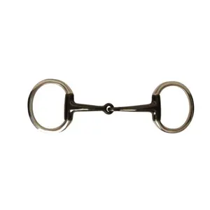 Bocado de hierro dulce con bisagra para caballos Weatherbeeta Jp Korsteel image-0