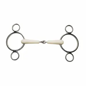 Bocado de caballo de 2 anillas Weatherbeeta Korsteel Flexi Flexi image-0