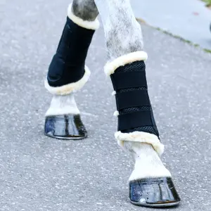 Gamaschen für Übungspferde aus reiner Wolle Weatherbeeta image-0