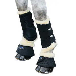 Gamaschen aus reiner Wolle mit Glöckchen Weatherbeeta image-0