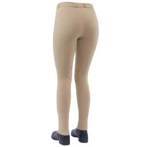 Women's full-bottom gel riding Trousers Dublin Supa-fit zip up image-1