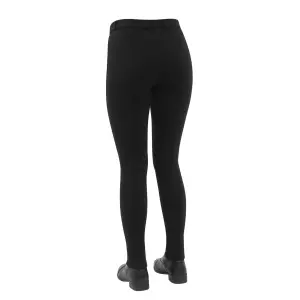 Pantaloni da equitazione da donna con zip al ginocchio Dublin Supa-fit zip up image-1