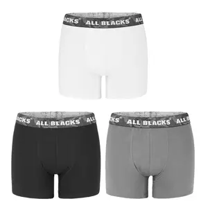 Boxershorts med kamouflagemönster i midjan All Blacks (x3) image-0