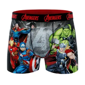 Children's boxer shorts Avengers Captain America VS Iron Man (x6) image-2