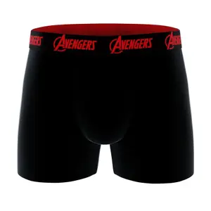 Children's boxer shorts Avengers Captain America VS Iron Man (x6) image-3