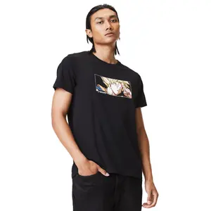 Camiseta cuello redondo Capslab Dragon Ball Z Saiyan image-0