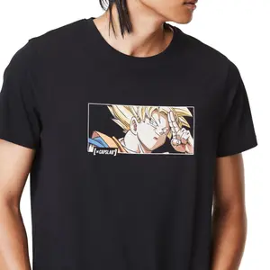 Camiseta cuello redondo Capslab Dragon Ball Z Saiyan image-2