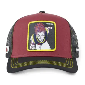 Gorra Trucker con red Capslab Hunter X Hunter Hisoka image-1