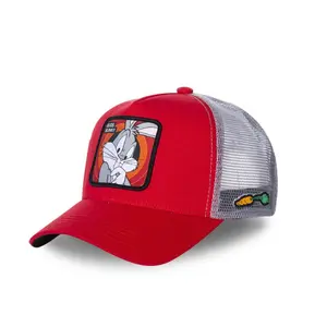 cl-loo-1-bug1-casquette-camionneur-capslab-looney-tunes-bugs-bunny-rouge-tu