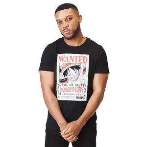 T-shirt col rond Capslab One Piece Monkey Luffy image-0