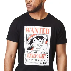 T-shirt col rond Capslab One Piece Monkey Luffy image-2