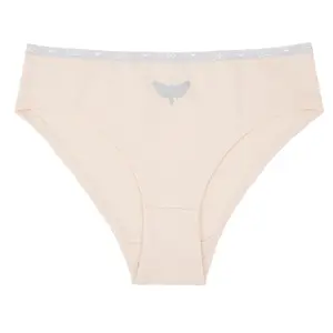 Slip ceinture fine élastique imprimé femme Les P'Tites Bombes (x3) image-1