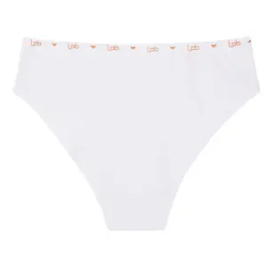 Les p'tites bombes girl's elastic waistband brief (x3)  image-4