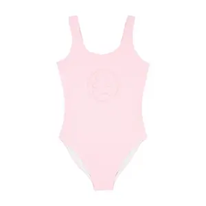 1-piece swimsuit for girls Lulu Castagnette Ourson image-0