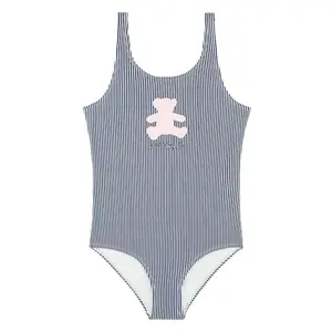 1-piece swimsuit for girls Lulu Castagnette Rayvb image-0