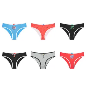 Girls' colored briefs Miraculous (x6) image-0